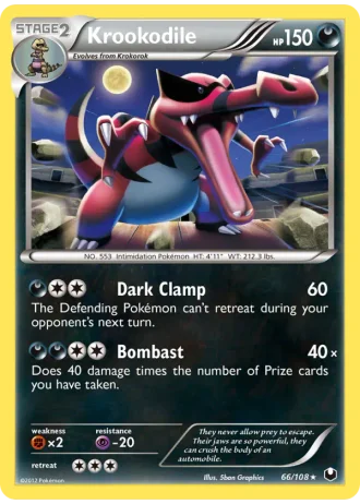 Krookodile #66/108 — Dark Explorers