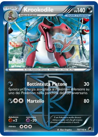 Krookodile #70/116 — Glaciazione Plasma