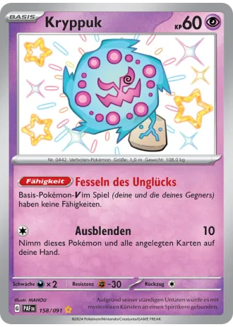 Kryppuk #158/91 — Paldeas Schicksale