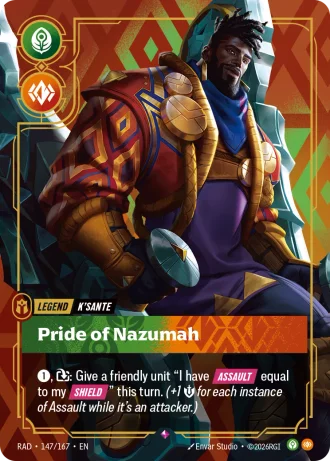 K'Sante, Pride of Nazumah #147/167 — Radiance