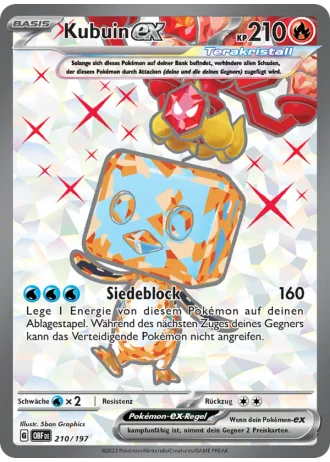 Kubuin ex #210/197 — Obsidianflammen