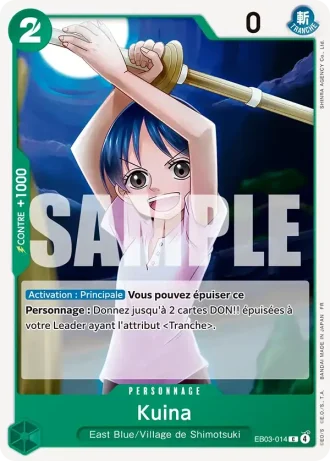 Kuina (EB03-014) — ONE PIECE Heroines Edition (EB03)