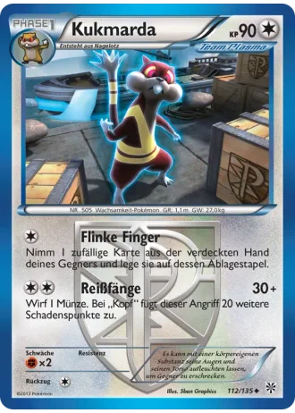 Kukmarda #112/135 — Plasma-Sturm