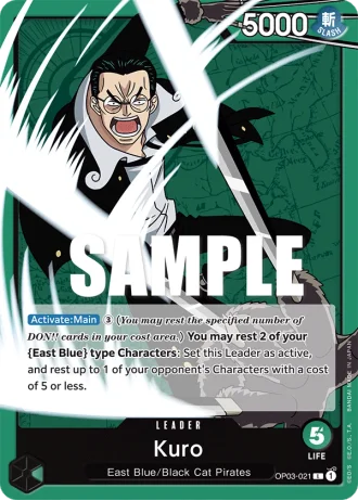 Kuro (OP03-021) — Pillars of Strength (OP03)