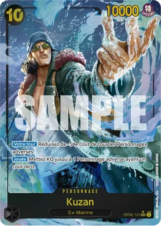 Kuzan (OP02-121) (Reprint) — ONE PIECE CARD THE BEST (PRB01)