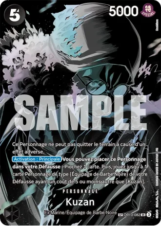 Kuzan (OP10-082) (Special Rare) — l'Héritage du Maître (OP12)