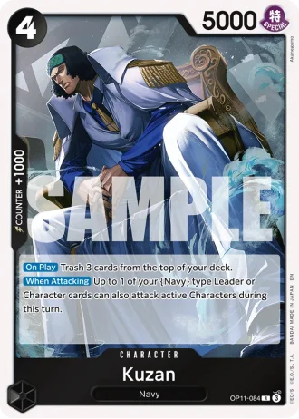 Kuzan (OP11-084) — A Fist of Divine Speed (OP11)