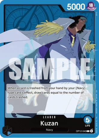 Kuzan (OP12-040) — Legacy of the Master (OP12)