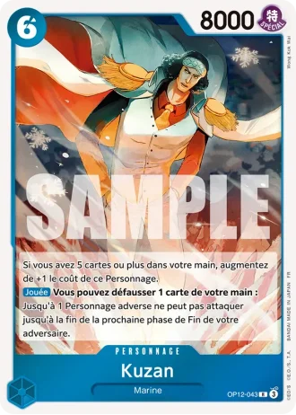 Kuzan (OP12-043) — l'Héritage du Maître (OP12)