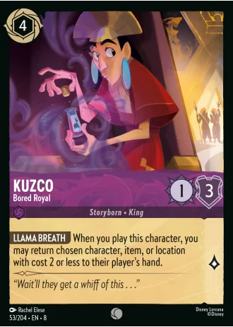 Kuzco - Bored Royal #53/204 — Reign of Jafar