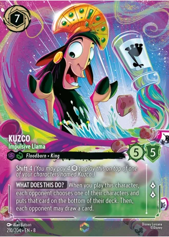 Kuzco - Impulsive Llama #210/204 — Reign of Jafar
