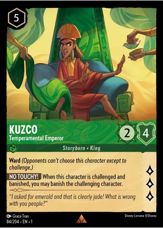 Kuzco - Temperamental Emperor #84/204 — The First Chapter