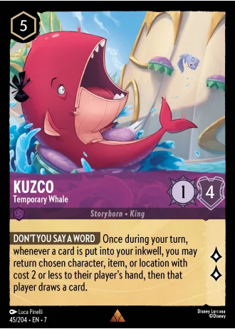 Kuzco - Temporary Whale #45/204 — Archazia's Island