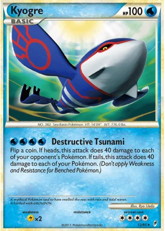 Kyogre #12 — Call of Legends