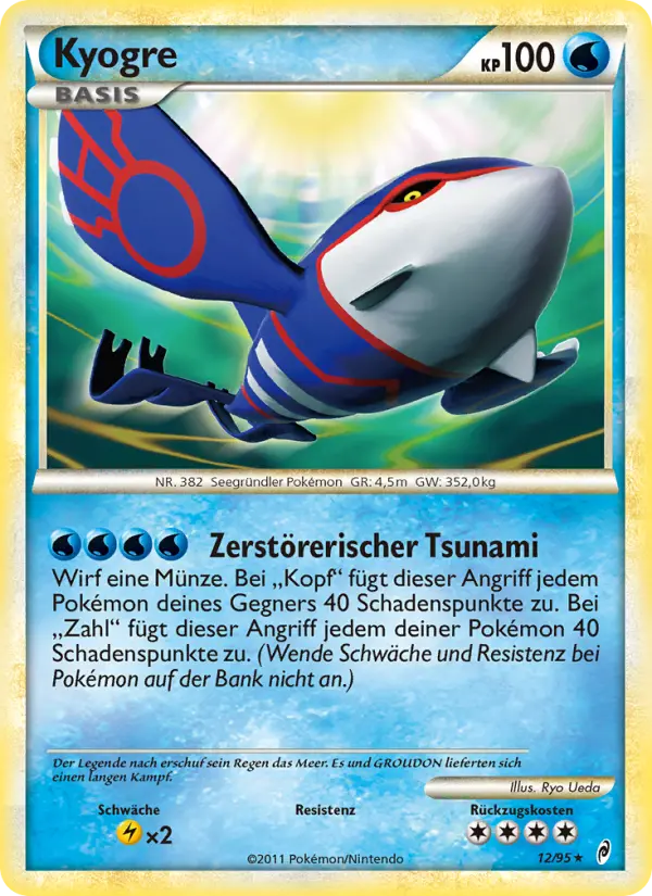 Kyogre #12 — Ruf der Legenden