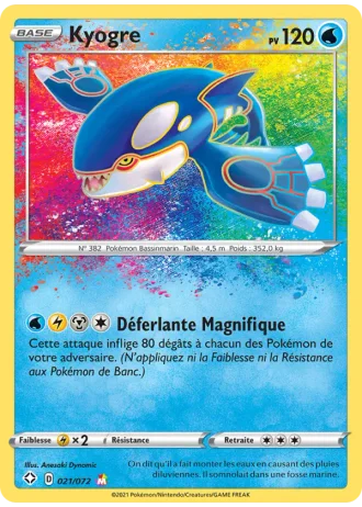 Kyogre #21 — Destinées Radieuses