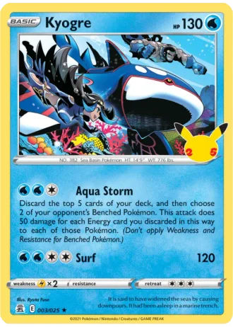 Kyogre #3/78 — World Championships 2023