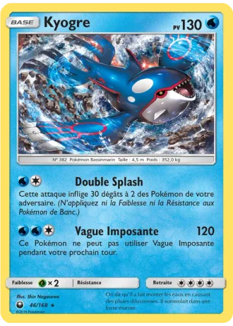 Kyogre #46 — Tempête Céleste