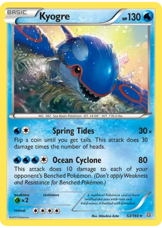 Kyogre #53 — Primal Clash