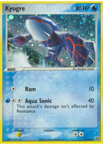 Kyogre #6 — EX Smaragd