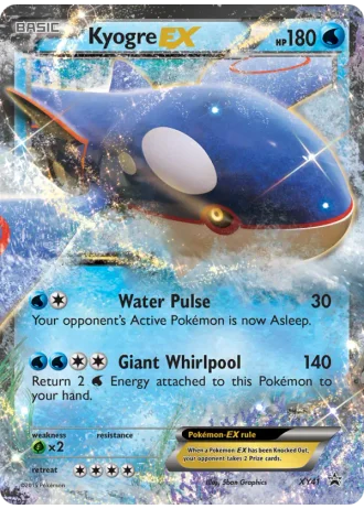Kyogre EX XY41 — XY Promos