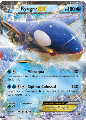 Kyogre EX XY41 — XY Promos