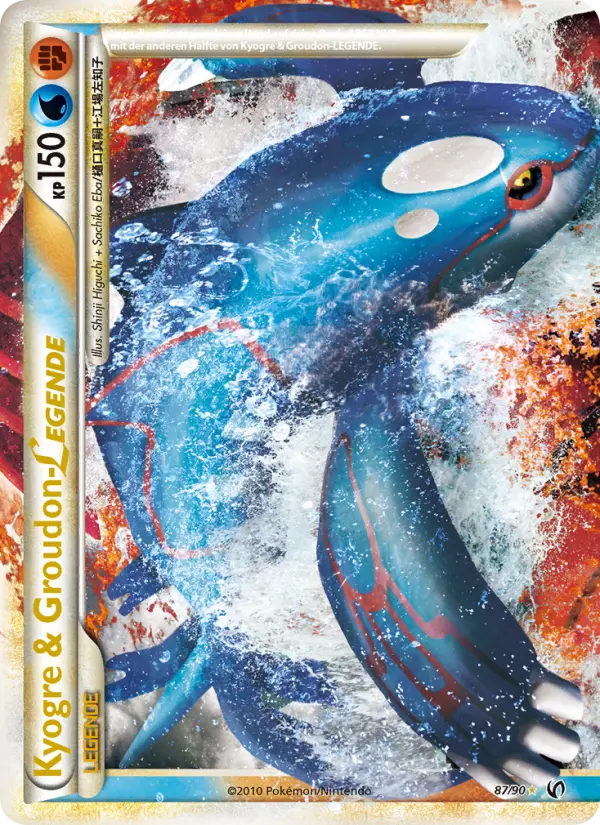 Kyogre & Groudon LEGENDE #87 — Unerschrocken