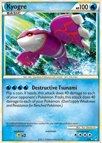 Kyogre SL6 — Call of Legends