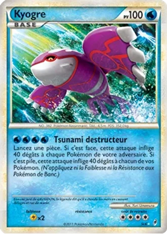 Kyogre SL6 — L'appel des Légendes