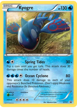 Kyogre XY51 — XY Promos