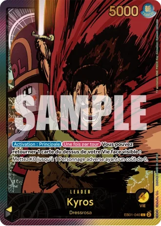 Kyros (EB01-040) (Special Rare) — Anime 25th Collection (EB02)