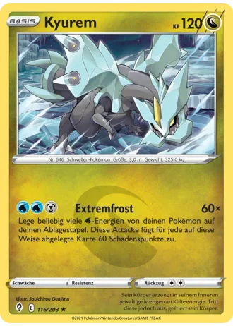 Kyurem #116/203 — Drachenwandel