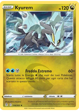 Kyurem #116/203 — Evoluzioni Eteree
