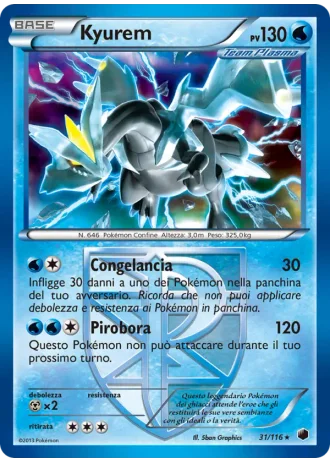 Kyurem #31/116 — Glaciazione Plasma