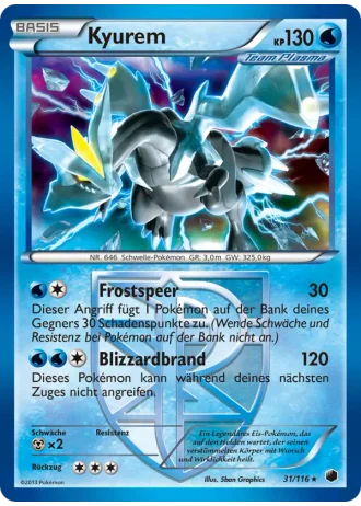 Kyurem #31/116 — Plasma-Frost