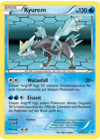 Kyurem #34/101 — Königliche Siege