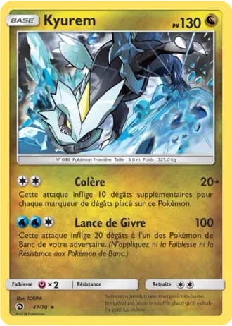 Kyurem #47/70 — Majesté Des Dragons