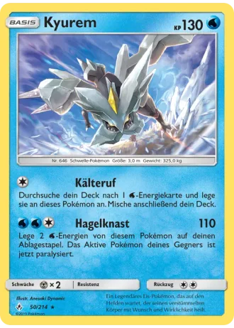 Kyurem #50/214 — Kräfte im Einklang