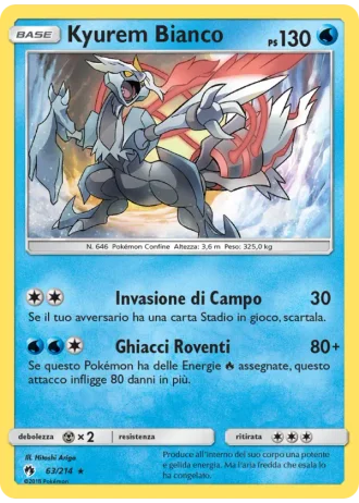 Kyurem Bianco #63 — Tuoni Perduti