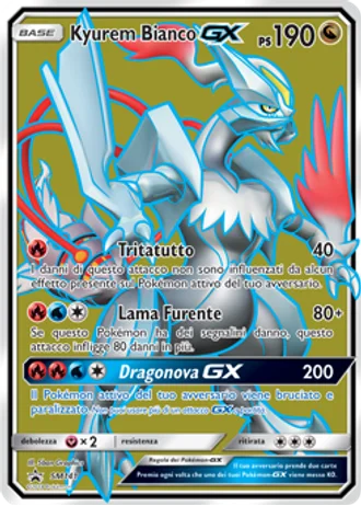 Kyurem Bianco GX SM141 — Sole e Luna Promos