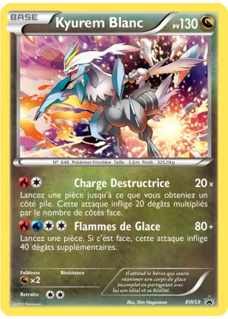 Kyurem Blanc BW59 — Noir & Blanc Promos