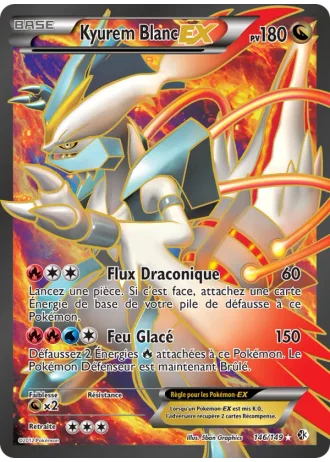 Kyurem Blanc EX #146 — Frontières Franchies