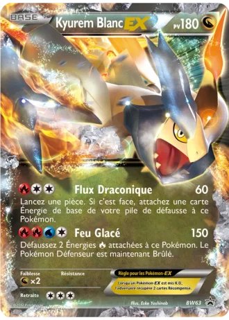 Kyurem Blanc ex BW63 — Noir & Blanc Promos