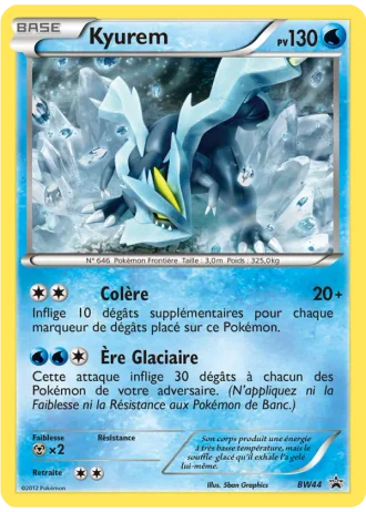 Kyurem BW44 — Noir & Blanc Promos