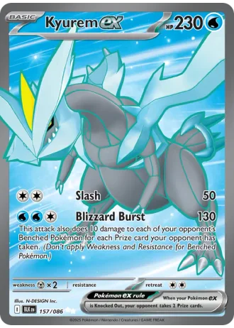 Kyurem ex #157 — Black Bolt