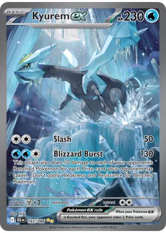 Kyurem ex #165 — Black Bolt
