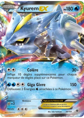 Kyurem EX #30/101 — Explosion Plasma