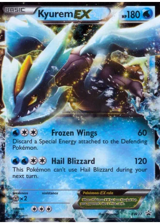 Kyurem EX BW37 — Black & White Promos
