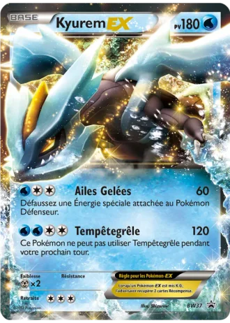 Kyurem ex BW37 — Noir & Blanc Promos