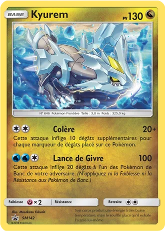 Kyurem SM142 — Soleil & Lune Promos